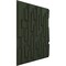 Ekena Millwork 19 5/8in. W x 19 5/8in. H Staggered Brick EnduraWall Decorative 3D Wall Panel Covers 2.67 Sq. Ft. WP20X20SBGHC - alternate 4